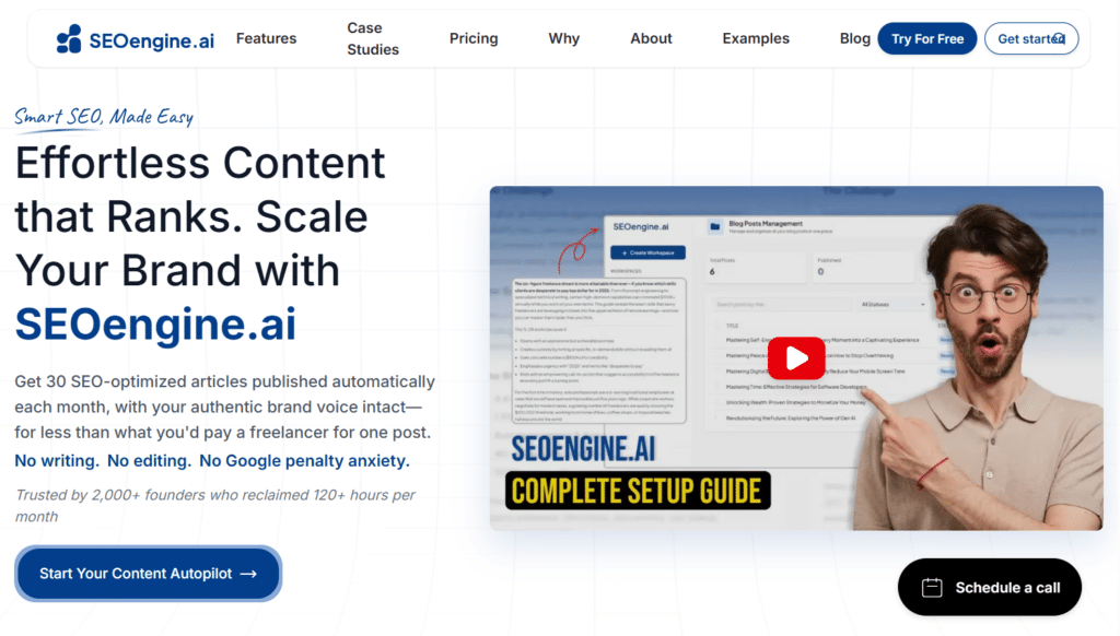 SEOEngine AI - Best SEO Content Wiritng Tools - 5