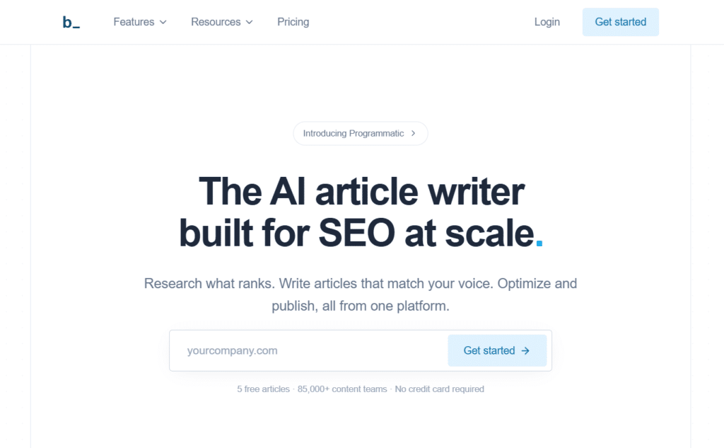 Byword AI - Best SEO Content Wiritng Tools - 5