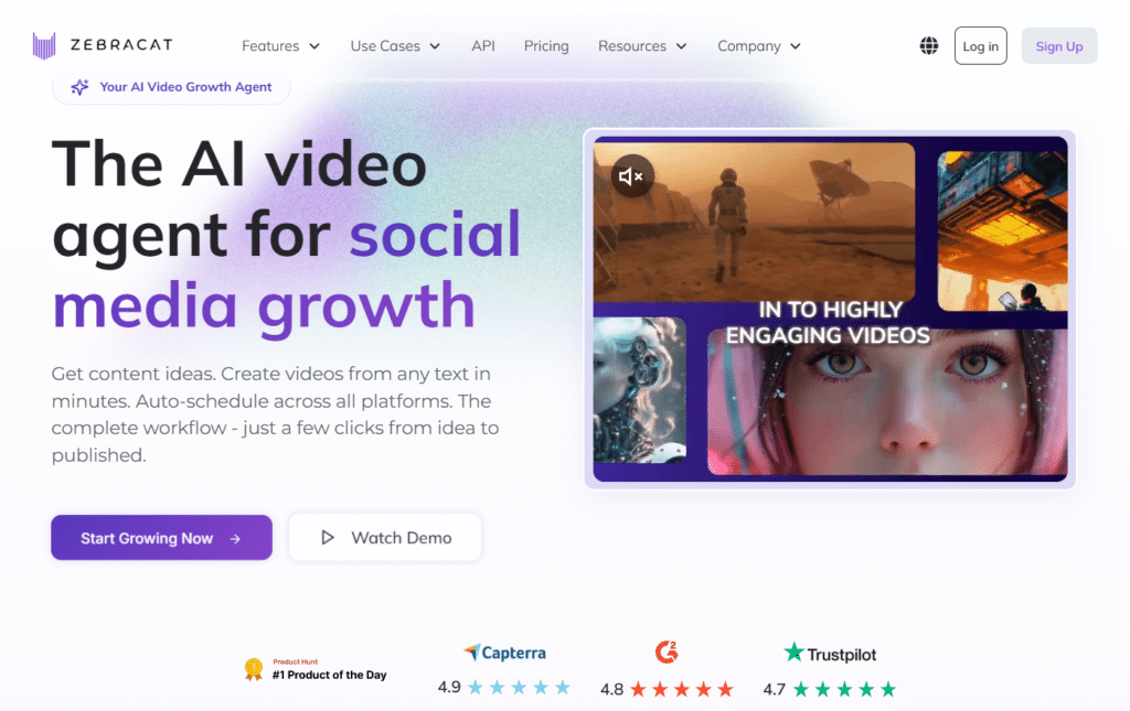 Best AI Video Generator - Zebracat AI - 11