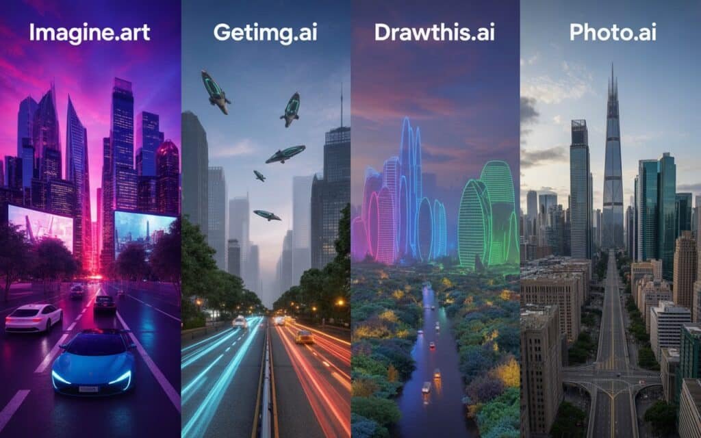 AI Image Generators: Comparison between different AI Image Generators