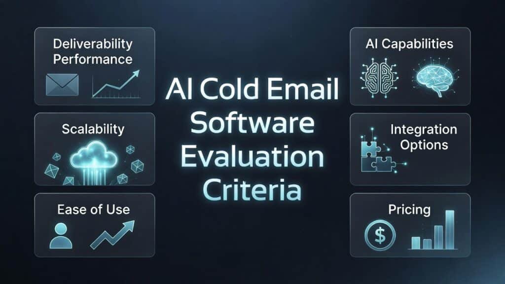 AI Cold Email Software Evaluation Criteria