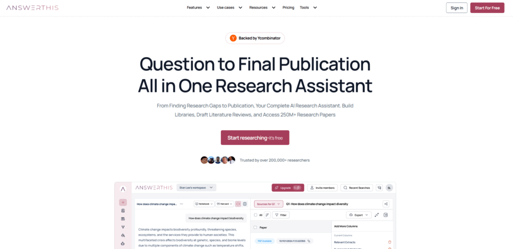AnswerThis - AI Research Assistant - 7