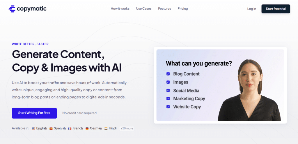 Copymatic - AI Copywriting Tools - 5