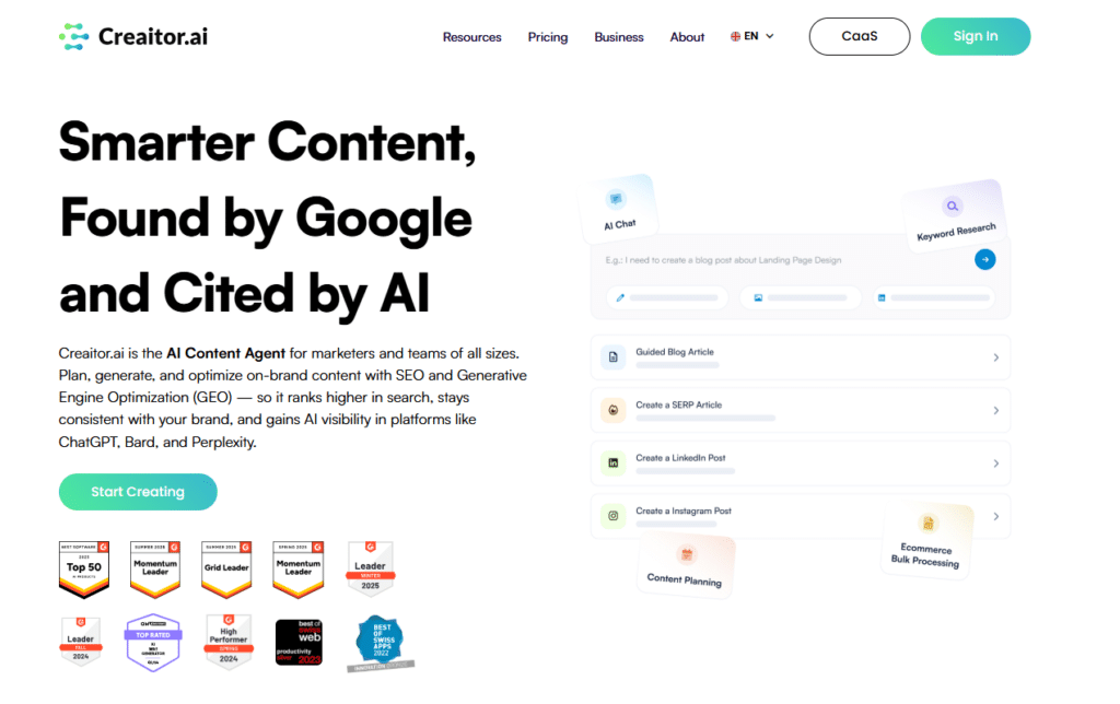 Creaitor AI - AI SEO Tools - 5