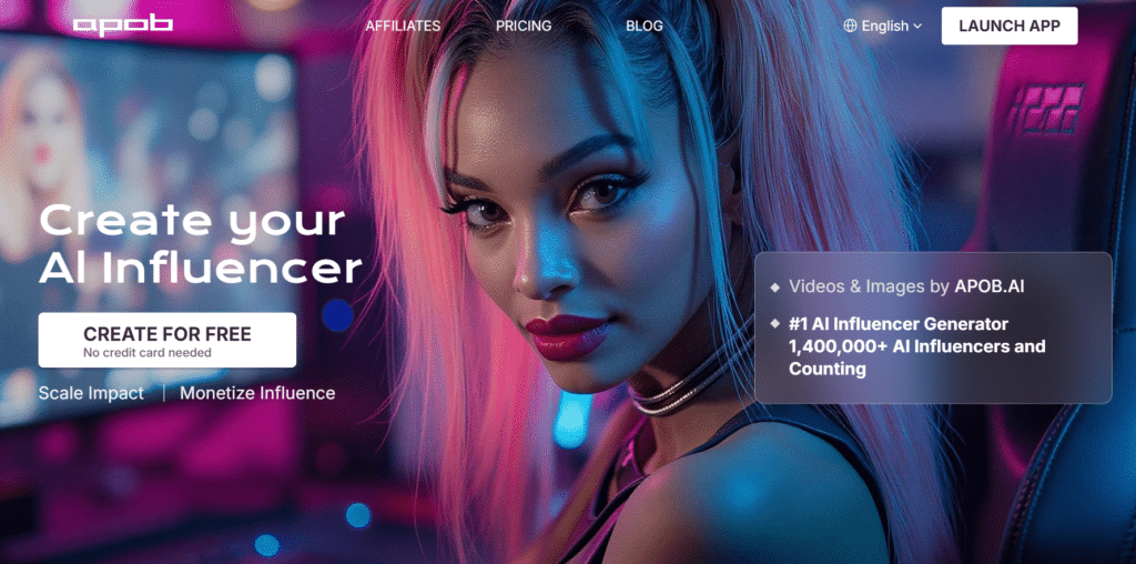 Apob AI - Best AI Avatar Generators - 10