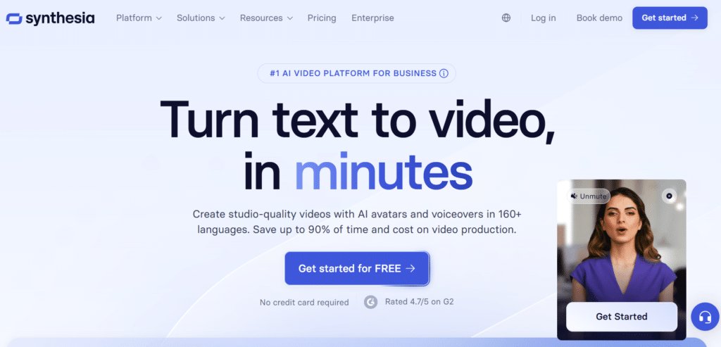 Synthesia - AI Ad Generators - 13