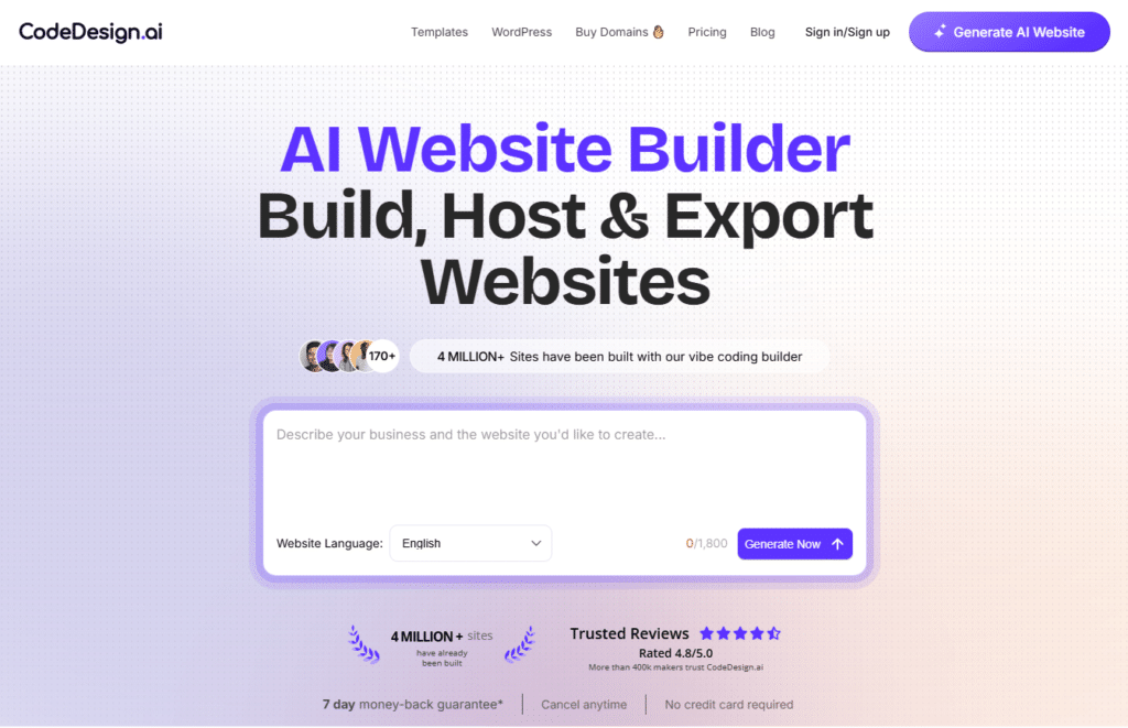 CodeDesign.AI - AI Website Builders - 4