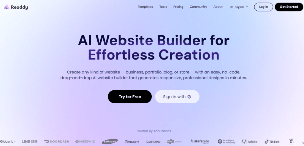 Readdy AI - AI Website Builders - 8