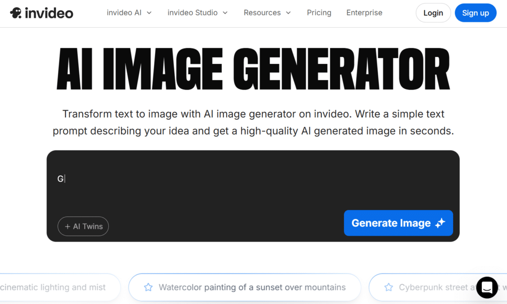 Best AI Image Generators 1 - Invideo AI