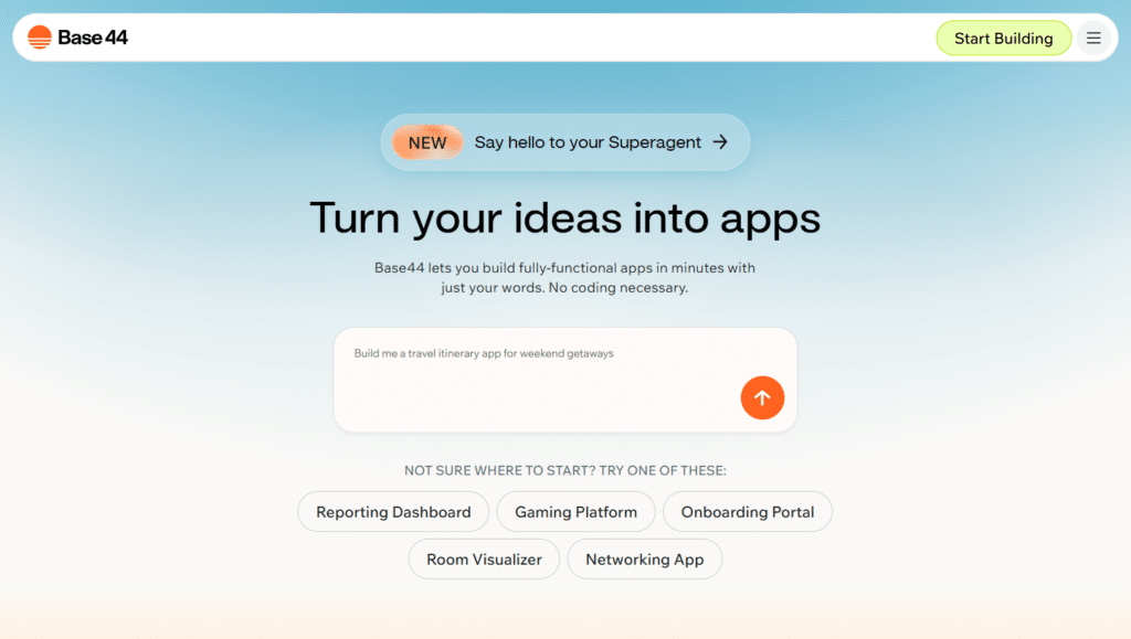 Base44 - Best AI No Code App Builder  - 2