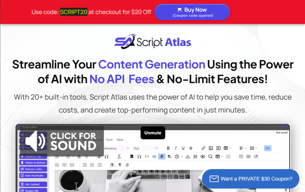 Script Atlas - AI Writing Assistants - 1