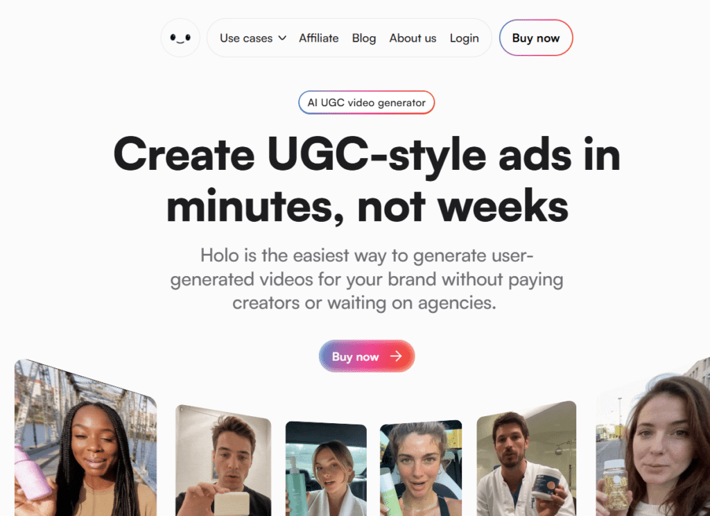 Holo AI - AI UGC Platforms - 4