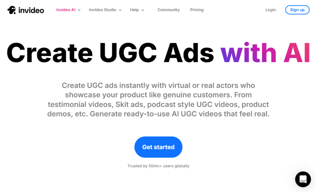 Invideo AI - AI UGC Platforms - 6