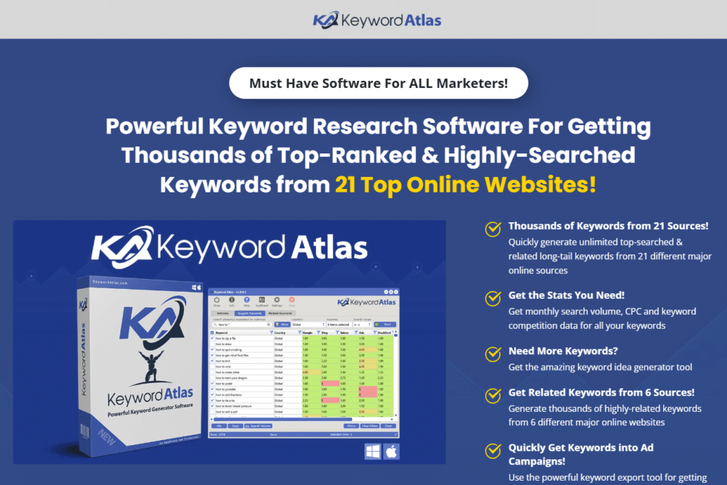Keyword Atlas - AI SEO Tools - 2