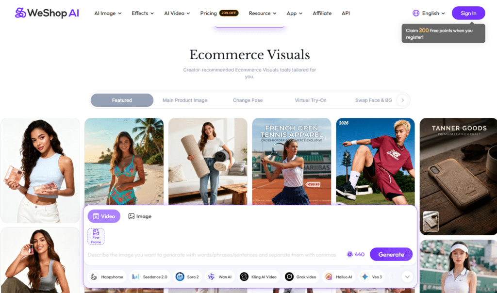Best AI Ecommerce Tools - Weshop AI - 12