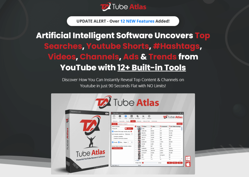 Best AI YouTube Automation Tools - Tube Atlas - 1