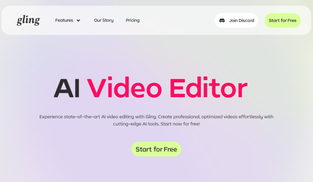 Best AI YouTube Automation Tools - Gling.AI - 3