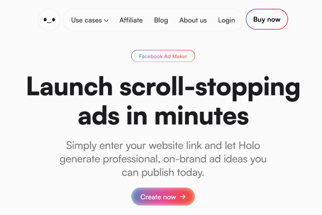 Best Facebook Ads Tools - Holo AI - 4