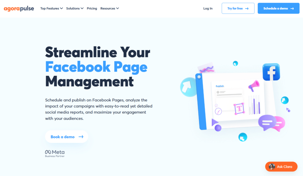 Best Facebook Ads Tools - Agorapulse - 7