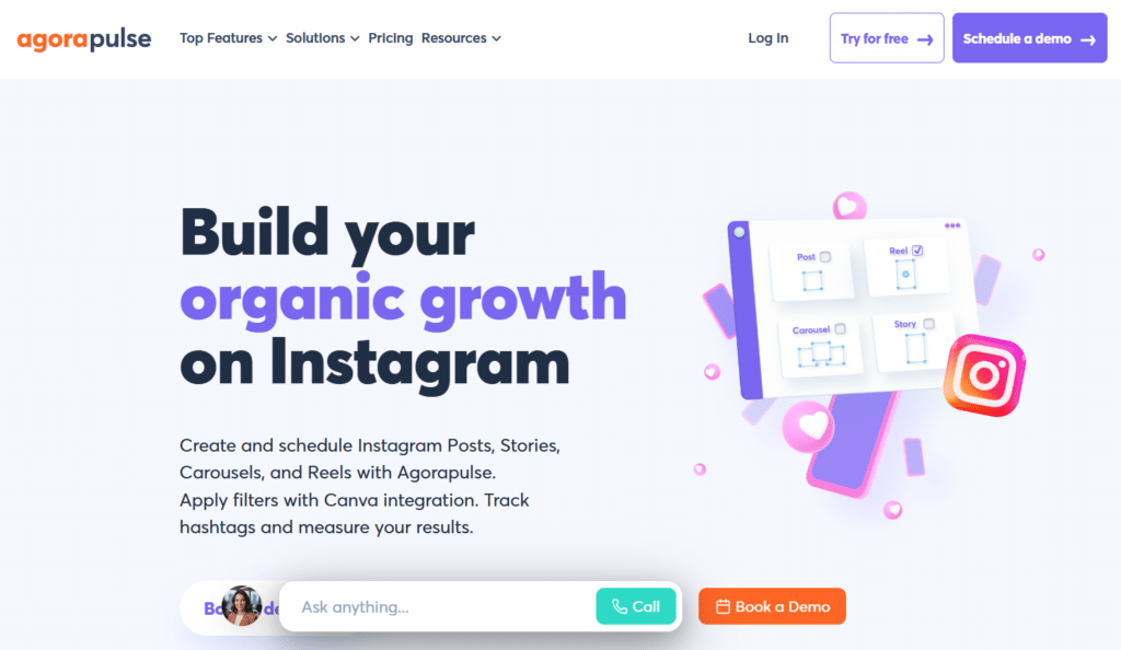 Best Instagram Automation Tools - Agorapulse - 3