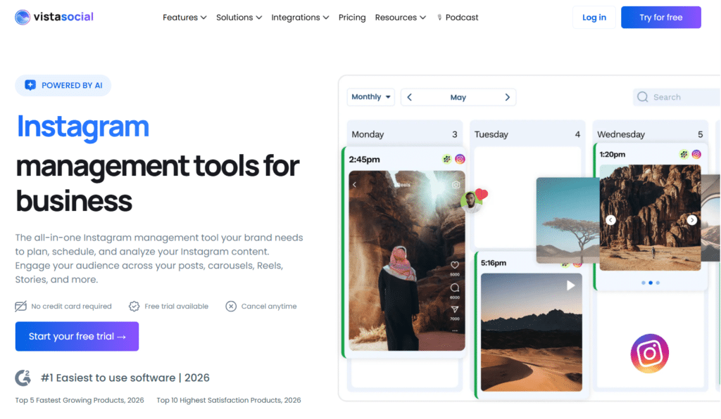 Best Instagram Automation Tools - Vista Social - 4