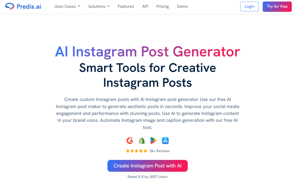 Best Instagram Automation Tools - Predis AI - 5