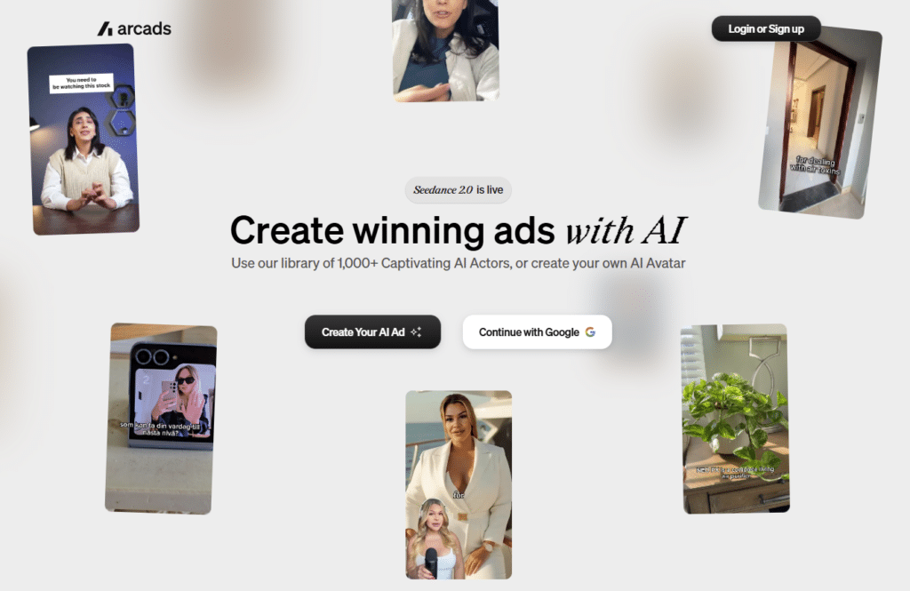 Top AI Ad Maker Tools - Arcads AI - 4