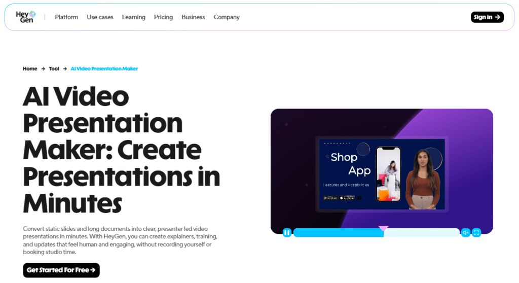 HeyGen- AI Presentation Maker - 9
