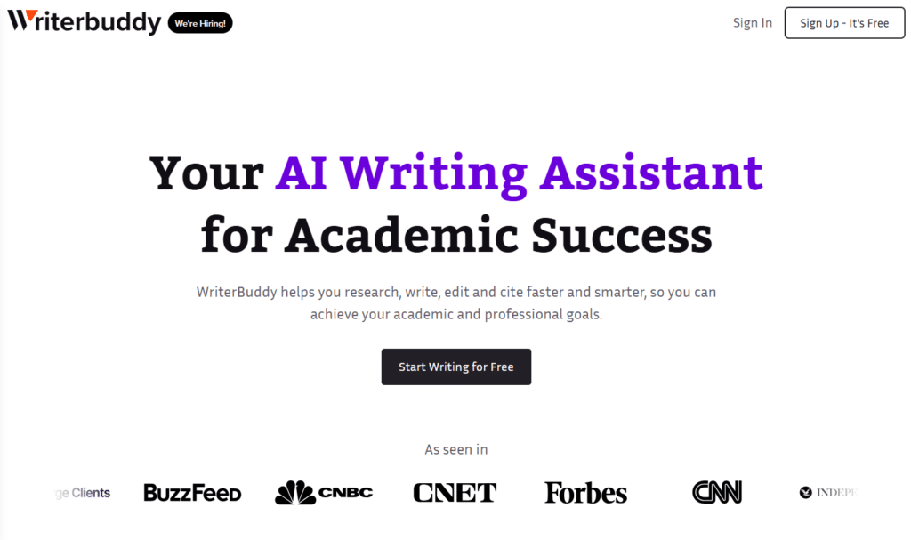 Best AI Tools For Students - WriterBuddy - 9