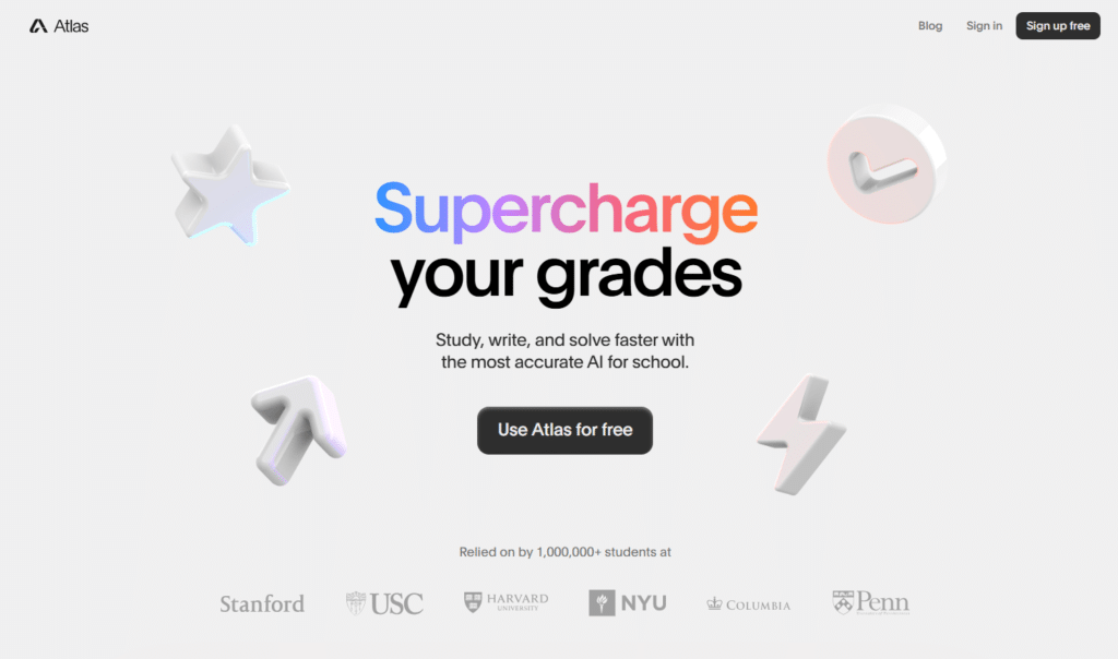 Best AI Tools For Students - Atlas AI School Assistant - 12
