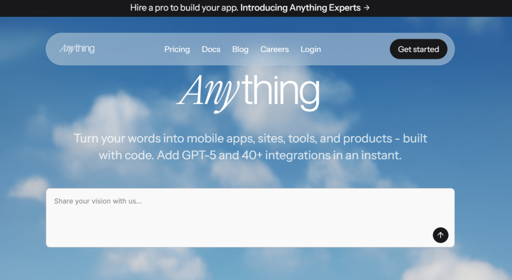Anything AI - Best AI No Code App Builder  - 7