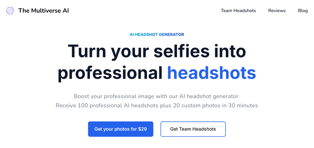 The Multiverse AI - AI Headshot Generators - 8