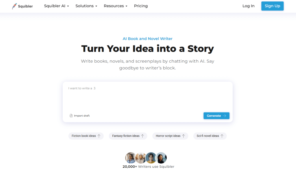 Squibler - Best AI Book Writing Tools - 3