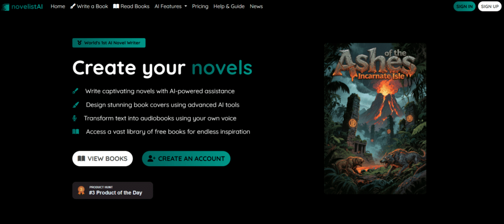 NovelistAI - Best AI Book Writing Tools - 4