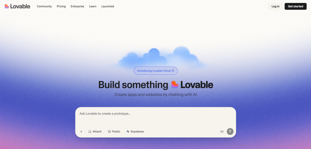 Lovable.Dev - Best AI No Code App Builder  - 1