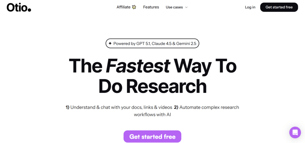Otio AI - AI Research Assistant - 8