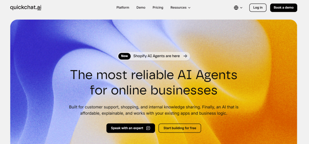 Quickchat AI - Best AI Agent Tools - 7