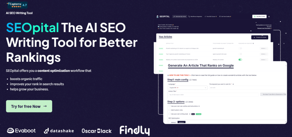 SEOpital - AI Copywriting Tools - 2