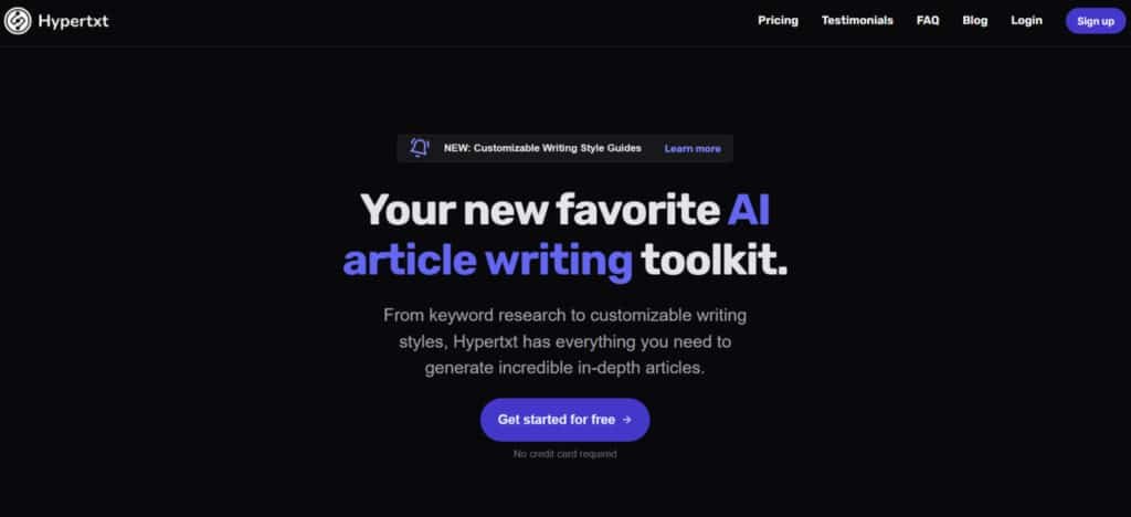 BookWizard.ai interface showing book writing and publishing features for 2025