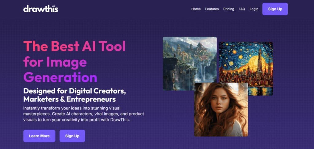 Drawthis.ai interface Drawthis.ai interface