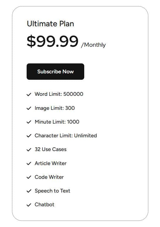Everneed AI - Pricing 2
