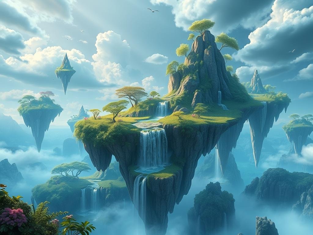 Sample of AI-generated art from Imagine.art showing fantasy landscape Sample of AI-generated art from Imagine.art showing fantasy landscape