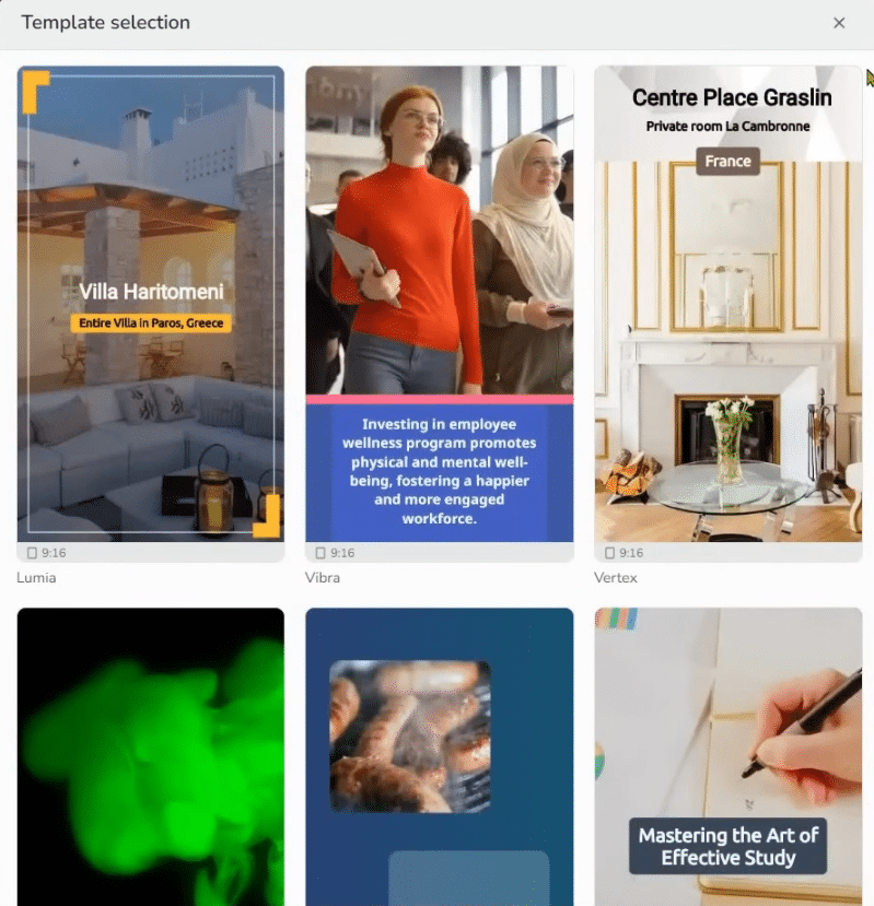 Fliki Review: Fliki Templates