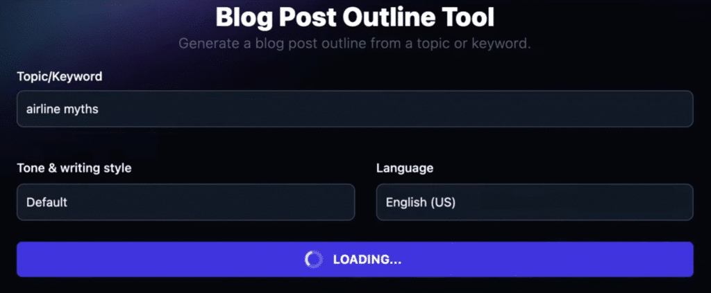 RightBlogger Review: RightBlogger Blog Post Outline Generator