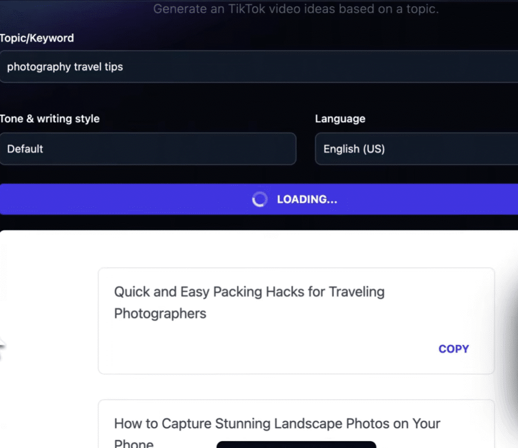 RightBlogger Review: RightBlogger Social Media Posts Ideas Feature