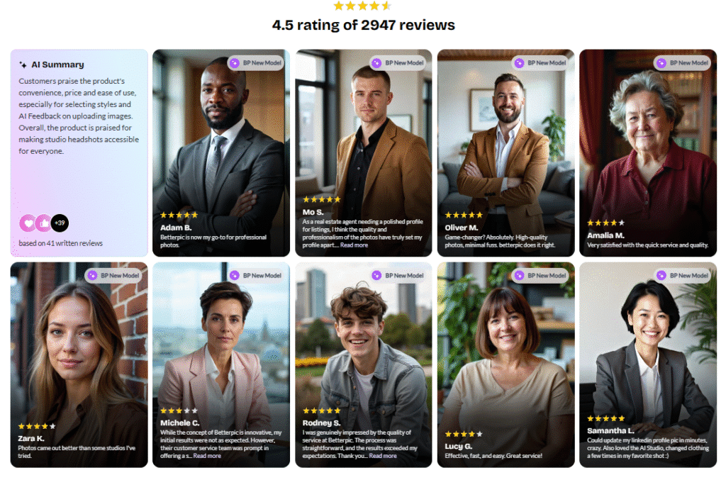 Betterpic Review: BetterPic Ratings