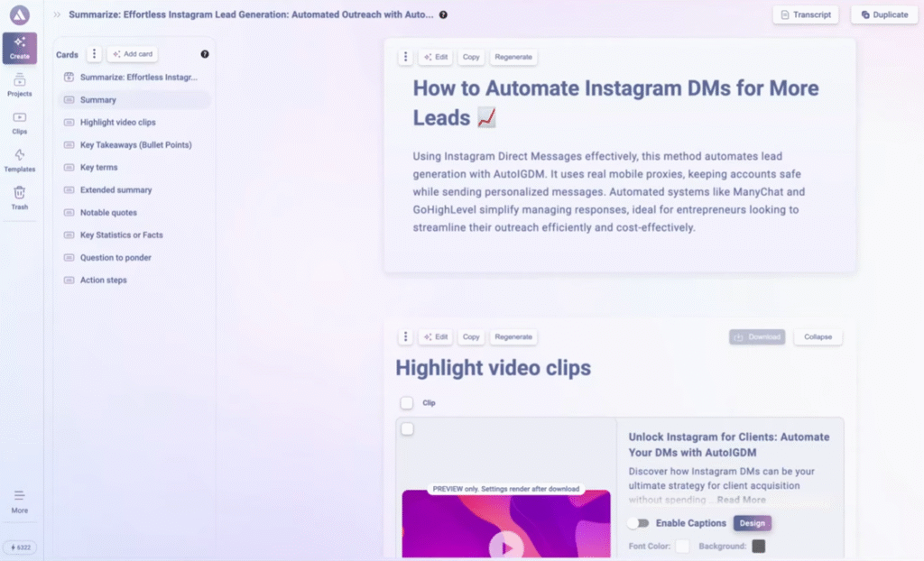 Alphana Review: Content Summarization of long-form content with Alphana AI