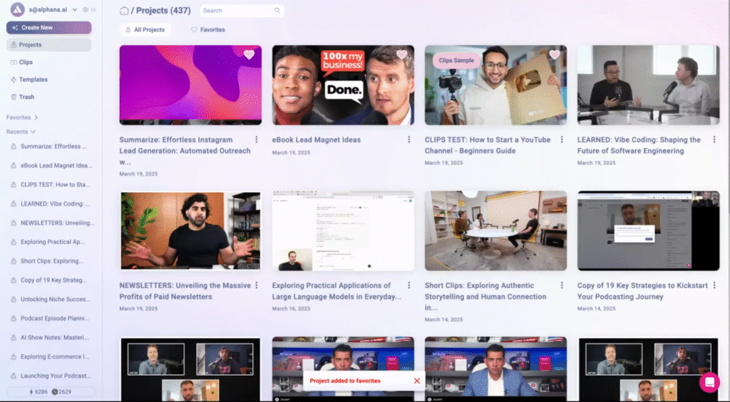 Alphana Review:  Content Organization with Alphana AI 
