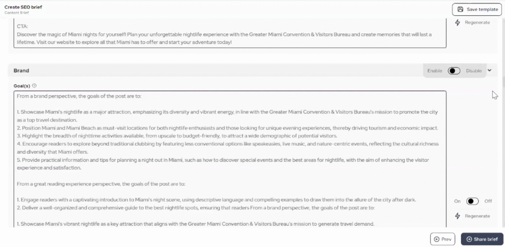 Outranking.io Review: Outranking Content Brief Detailing