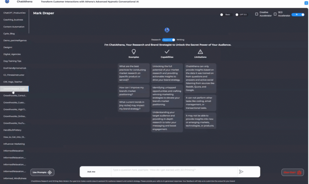CrawlQ.ai Review: CrawlQ.ai ChatAthena Chatbot